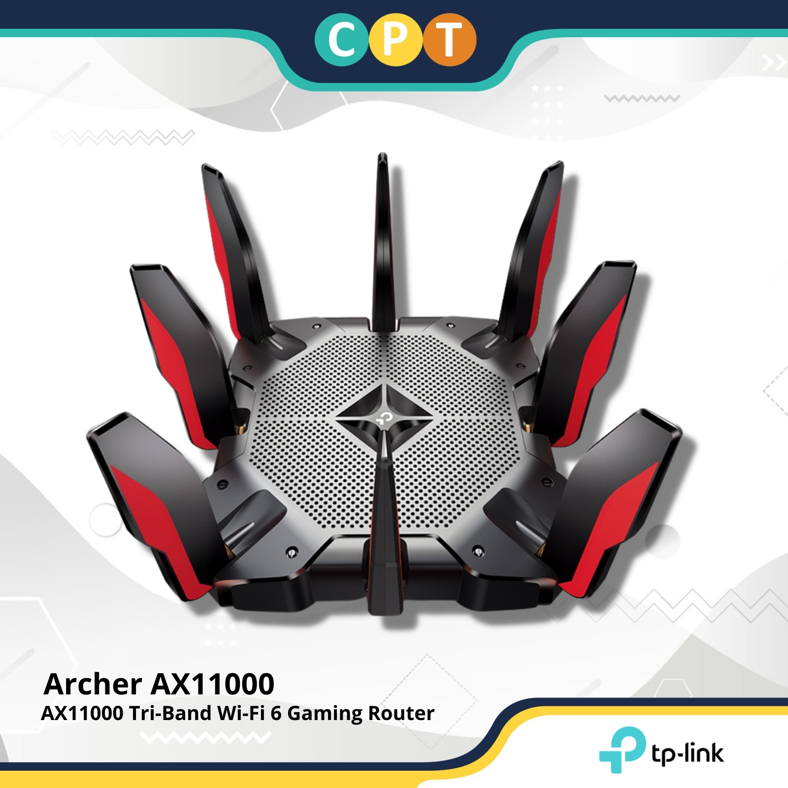 Tp-Link Archer AX11000 Tri-Band Wi-Fi 6 Gaming Router | Lazada PH