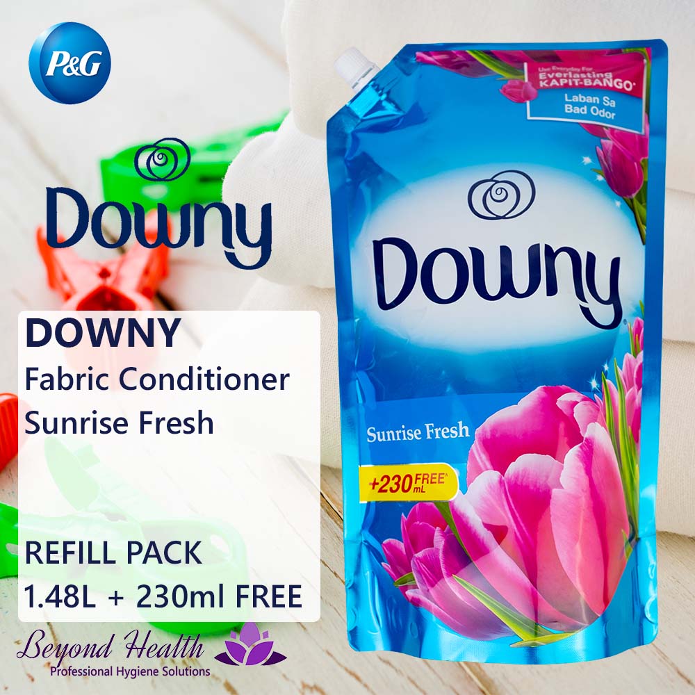 Downy Fabric Conditioner Sunrise Fresh REFILL PACK 1.48L+230ml Downy