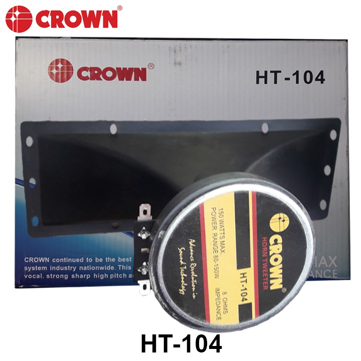 crown tweeter 150 watts