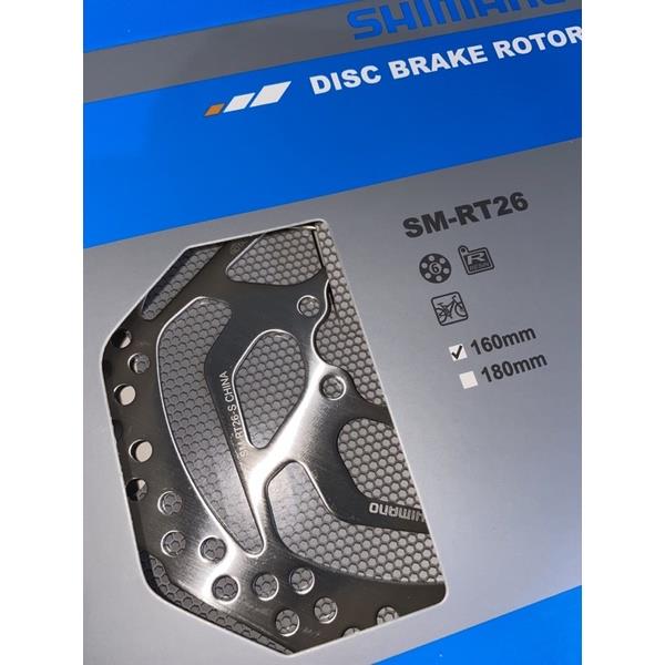 shimano rt26 160mm