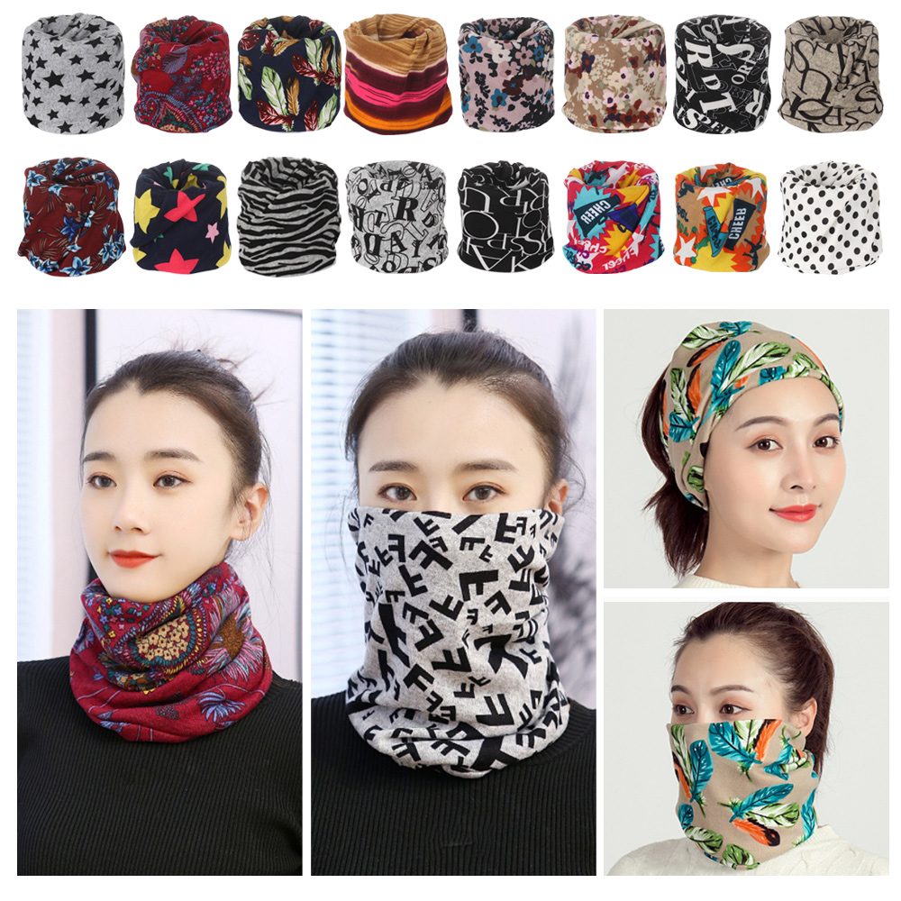 Warm Foulard Cotton Neck Warmer Sports Headwear Winter Windproof Cycling Scarf Bike Headbands Face Mask Bicycle Bandana