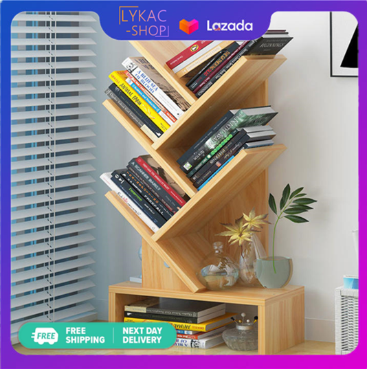 Multi Purpose Wooden bookshelf book shelves small book shelf organizer corner shelf rack Book