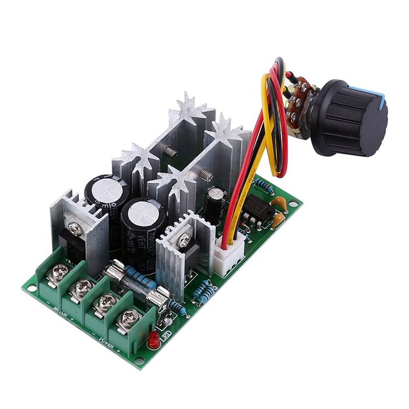 DC Current Regulator 12V 24V 36V 48V PWM DC Motor Speed Controller Adjustable Voltage High Power Driver Module