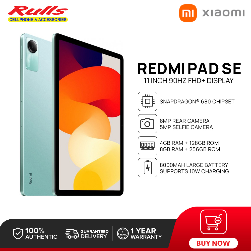 Global Version Xiaomi Redmi Pad SE Tablet 11 Inches FHD 90Hz Display  Snapdragon 680 Mobile Platform 8000mAh Battery Mi Pad - AliExpress