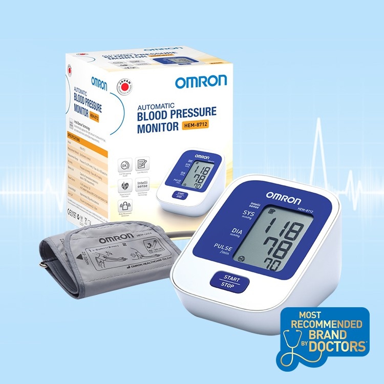 Omron HEM8712 Basic Automatic Blood Pressure Monitor Lazada PH