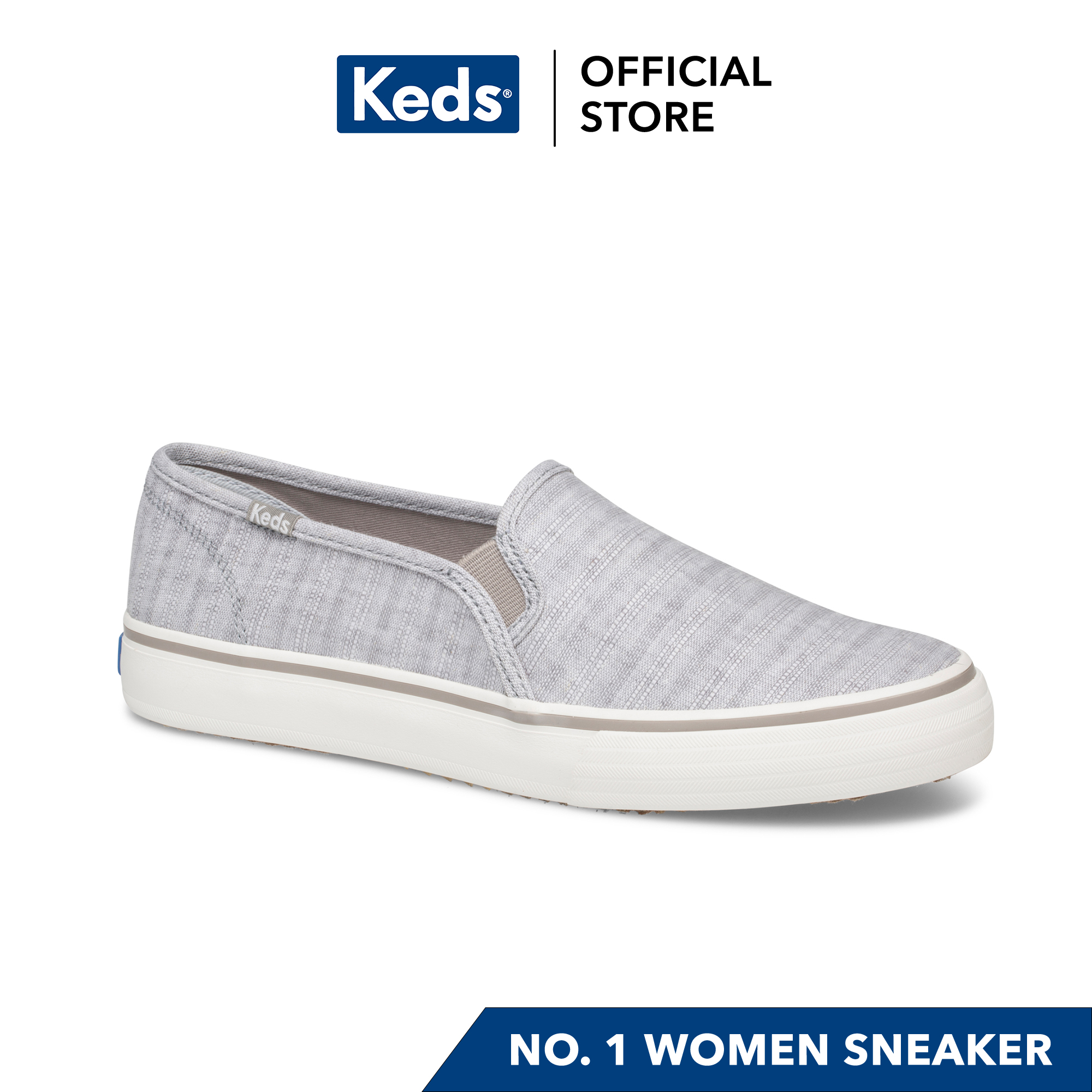 keds double decker gray