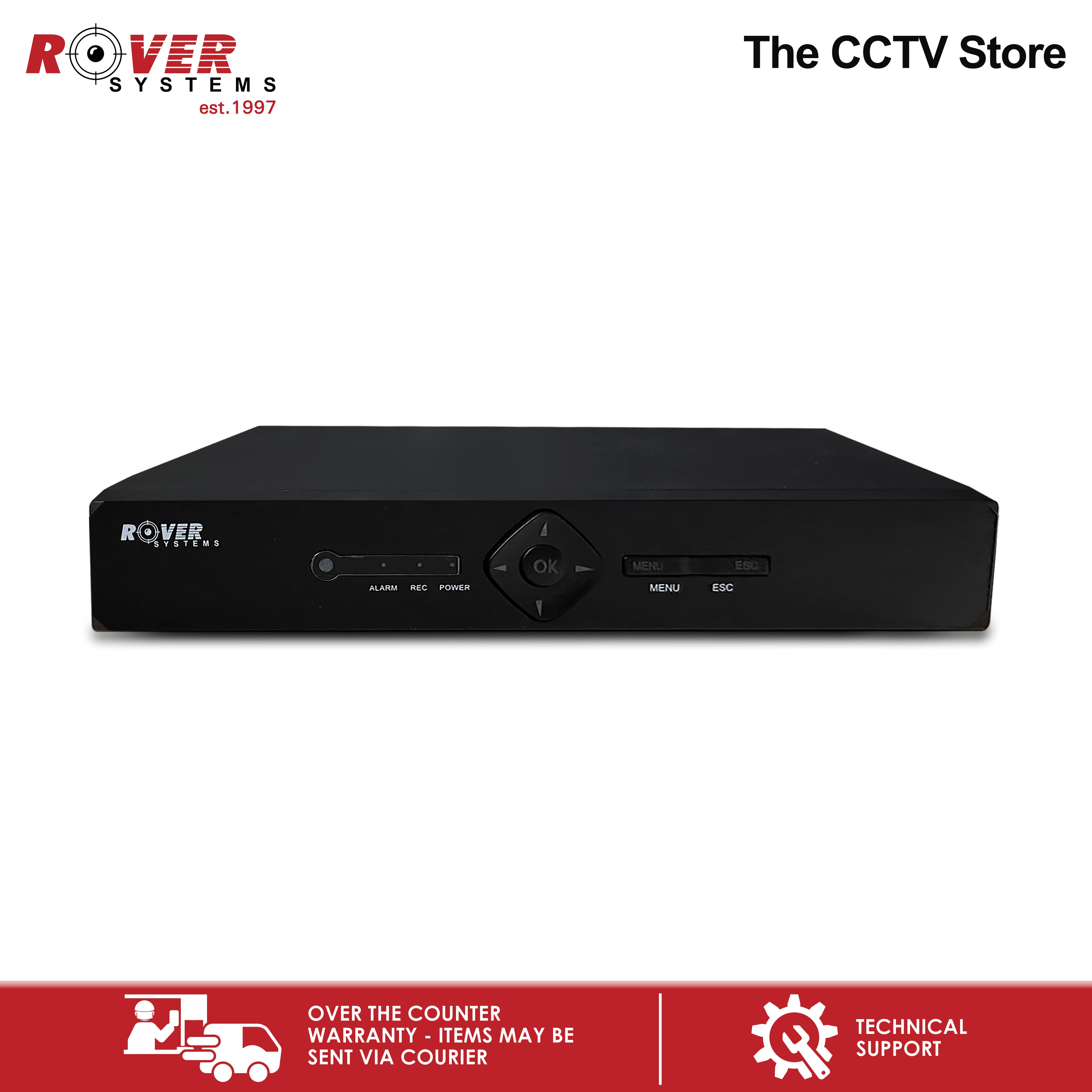 Rover Systems 16CH/ POE Ports NVR w units 5MP PoE Dual Light