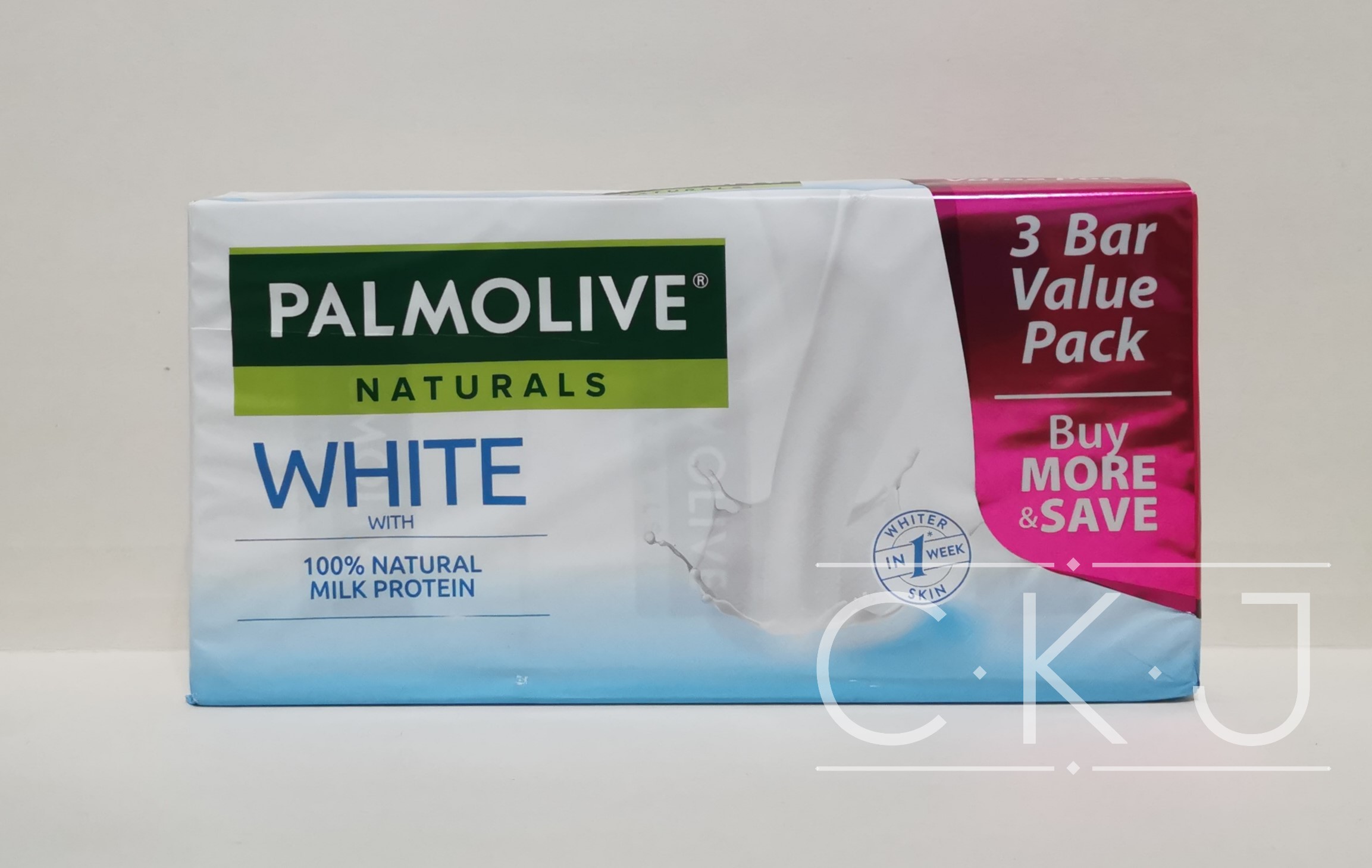 Palmolive Naturals White Milk Soap 80g 3 Bar Value Pack 