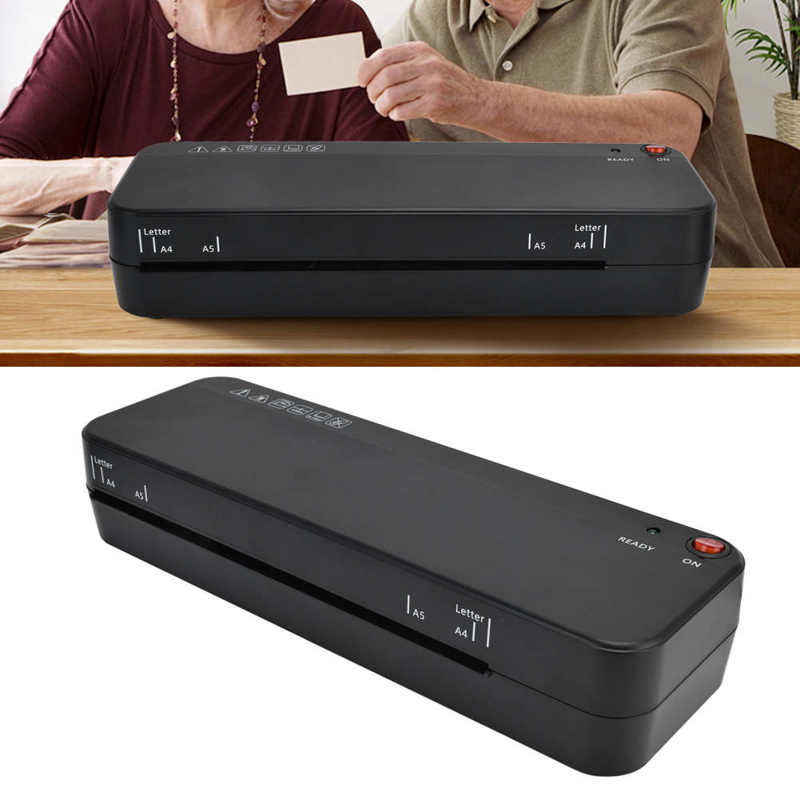 Mini Photo Laminator Machine with Corner Rounder A4 A5 Laminating