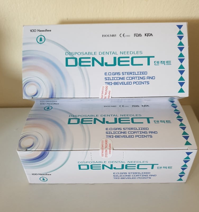Denject Dental Needles 27G/L (0.4 x 30mm) Lazada PH