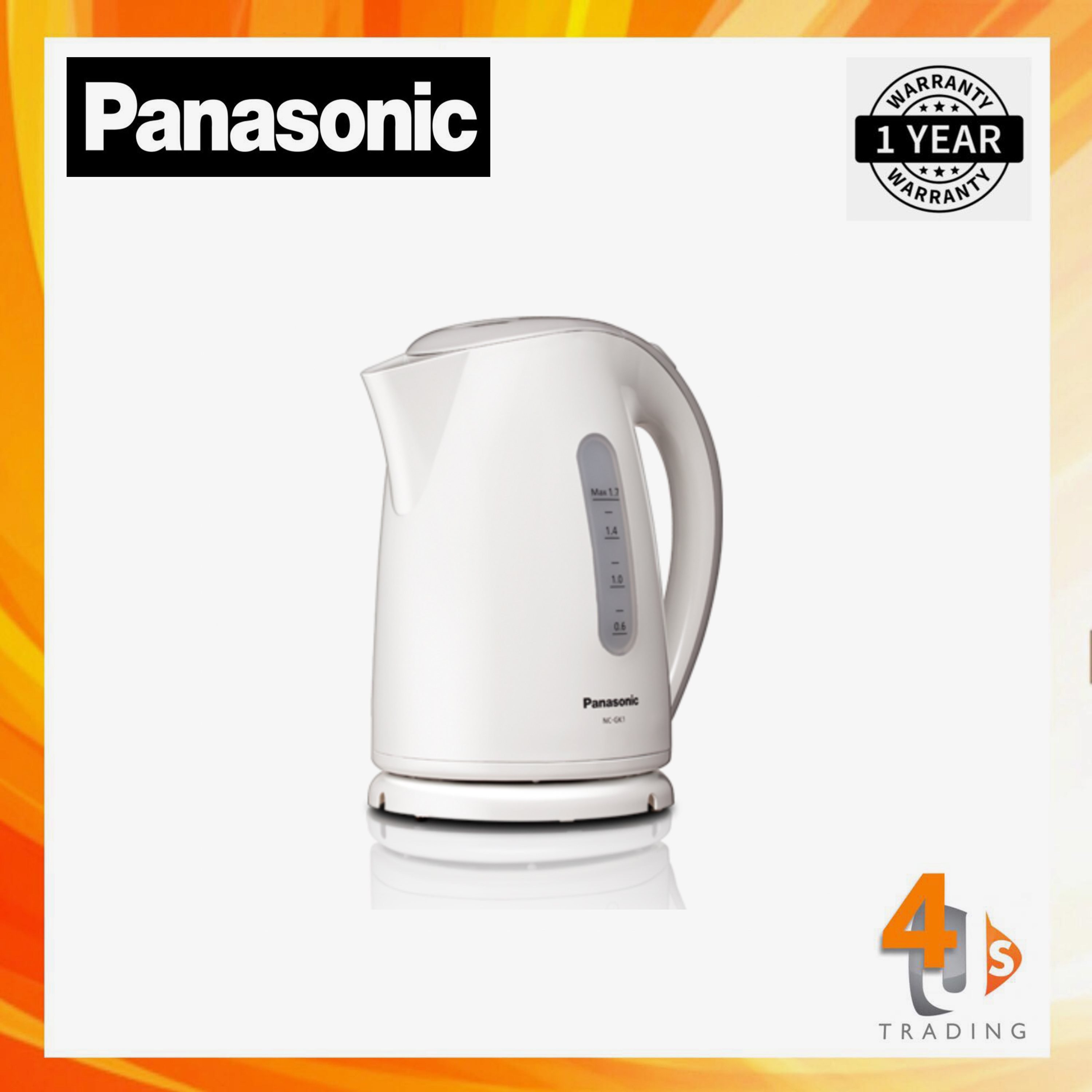 Panasonic Electric Kettle Nc-gk1 