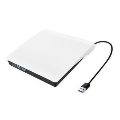 External DVD Drive USB 3.0 Portable CD DVD RW Drive Writer Optical Player Compatible for Windows 10 Laptop Desktop