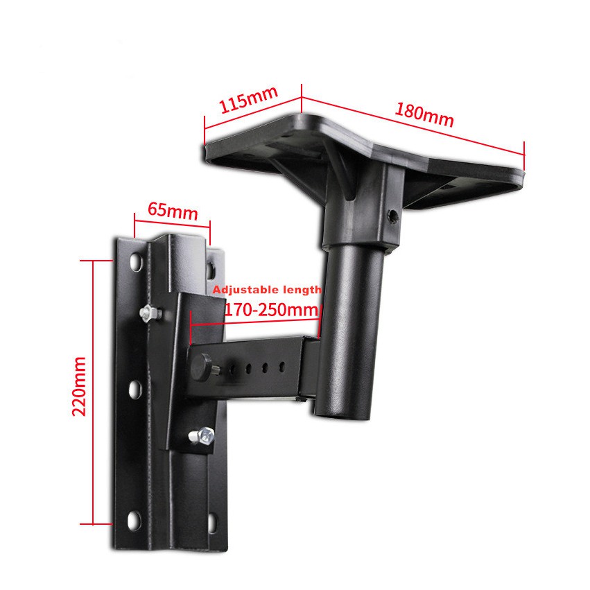 SPS502B Wall Mount Speaker Stand (Pair Lazada PH