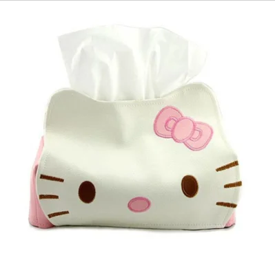 【Life-365】 Cute Tissue Boxes Leather Case Paper towel cover home Decoration