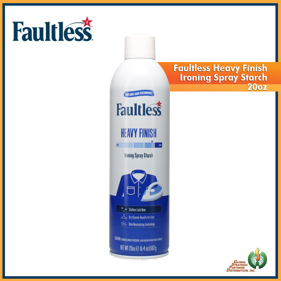 Faultless Lavender Scent Heavy Hold Ironing Spray Starch (20 oz), Delivery  Near You