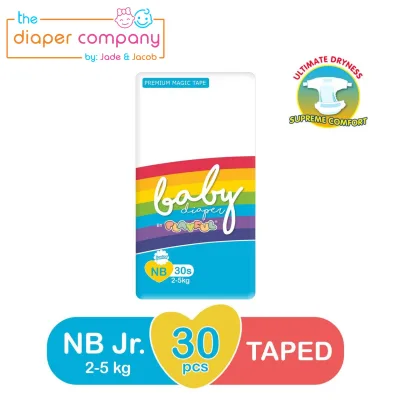 PREMIUM Magic Tape Baby Diapers New Born Jr. 30's