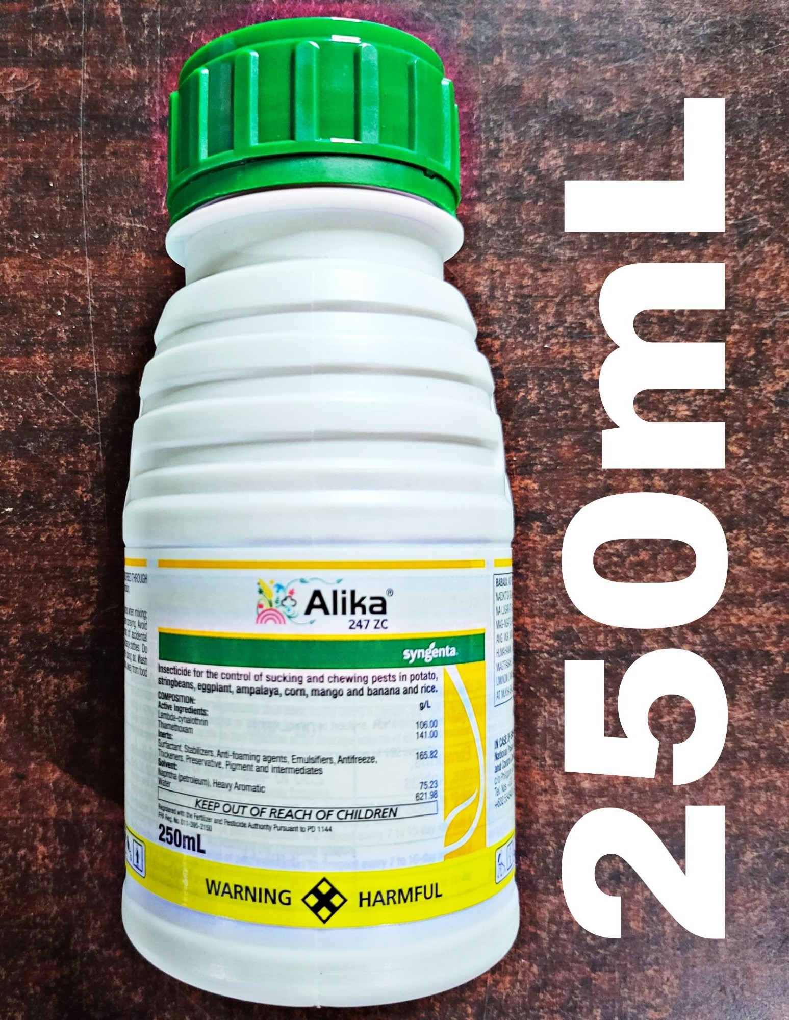 Alika 247 Zc 250ml Lambda Cyhalothrin Thiamethoxam Insecticide By Syngenta Lazada Ph 0780