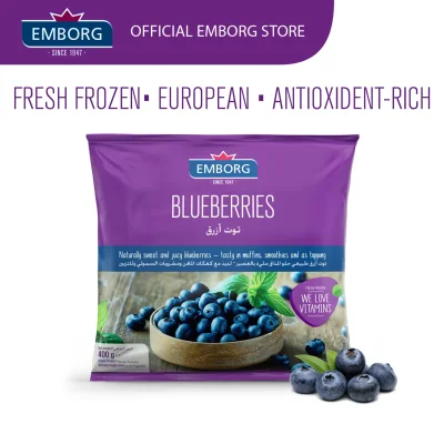 [Keep Frozen] EMBORG Blueberries 400g