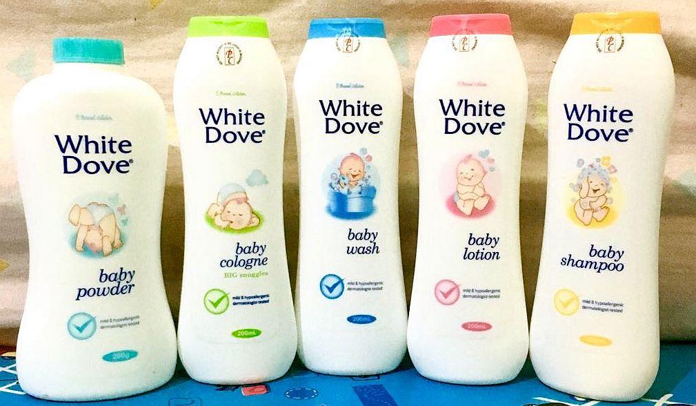 white dove baby lotion