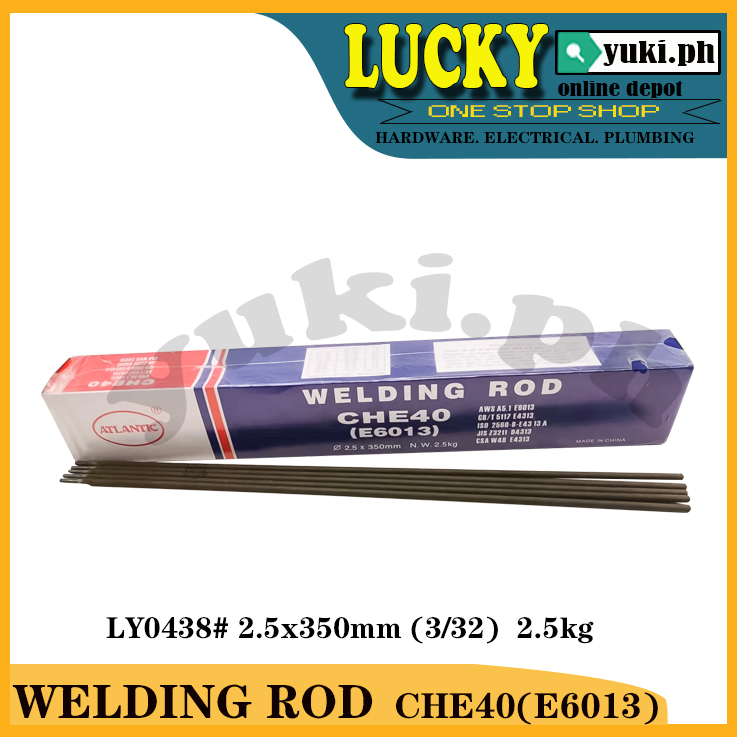 WELDING ROD CHE40 (E6013) 3/32(2.5) 1/8(3.2) 5/32(4.0) Lazada PH