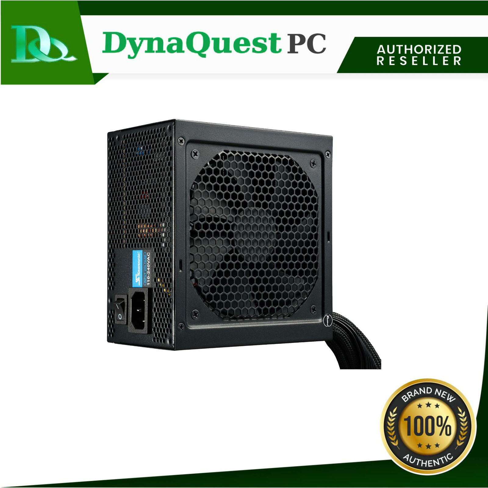 Alimentation PC Seasonic SSR-550GB3 550W - 80 Plus Bronze - Ventilateur Silent & Smart Control - Format ATX - 4