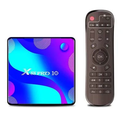 HANG DING FAN Quad Core HD Video Equipments Android 11 Dual Wifi 3D Video 2.4G 5G WiFi Multimedia Player TV Box WiFi Media Player Smart TV Box Set Top Box