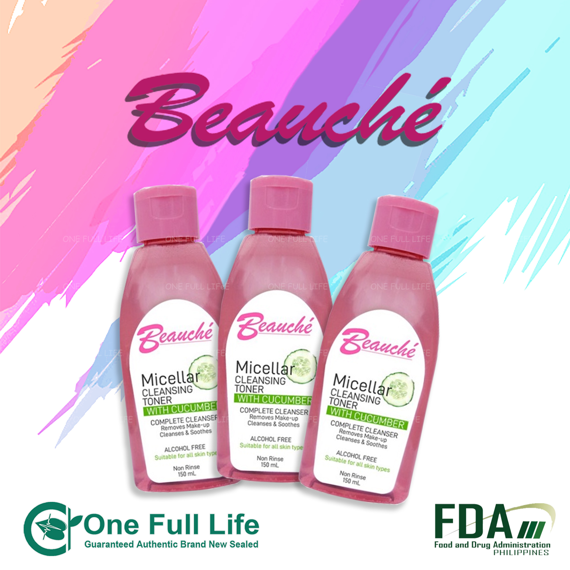 beauche micellar cleansing toner