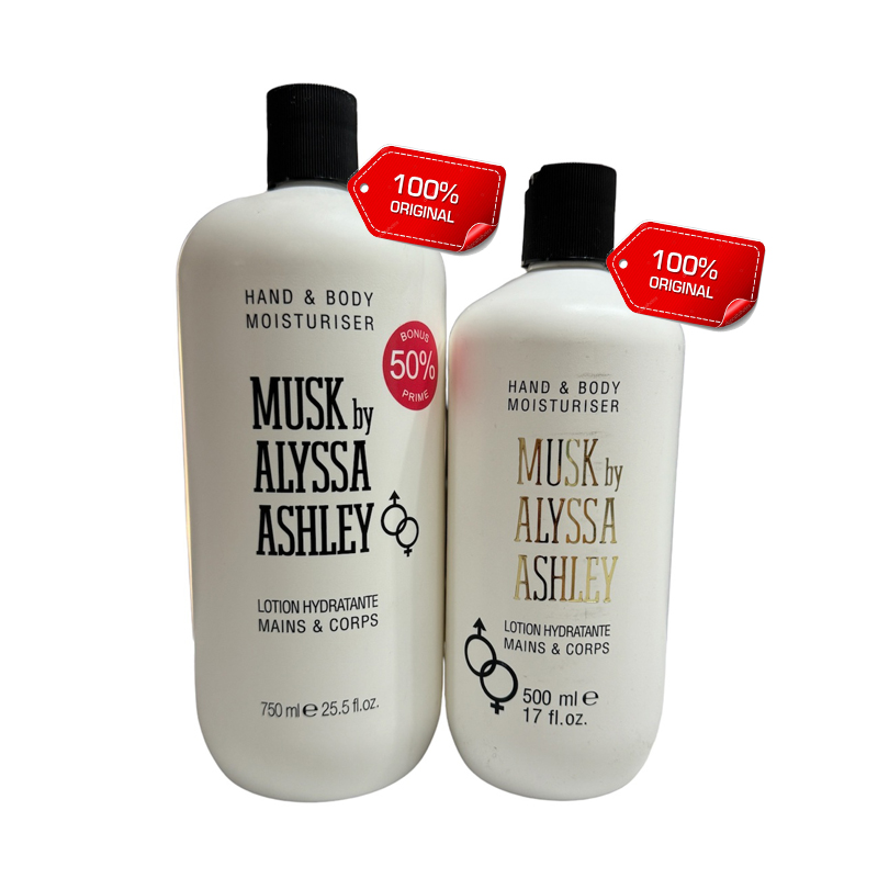 Musk by Alyssa Ashley Lotion 500ml 750mL Hand and Body - Main Image
