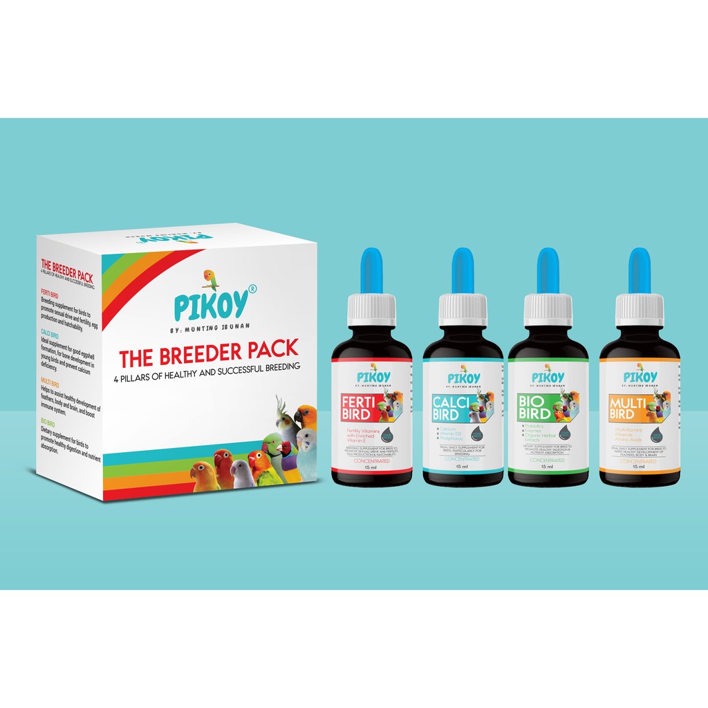 PIKOY THE BREEDER PACK 4 Pillars of Healthy & Successful Breeding, 4