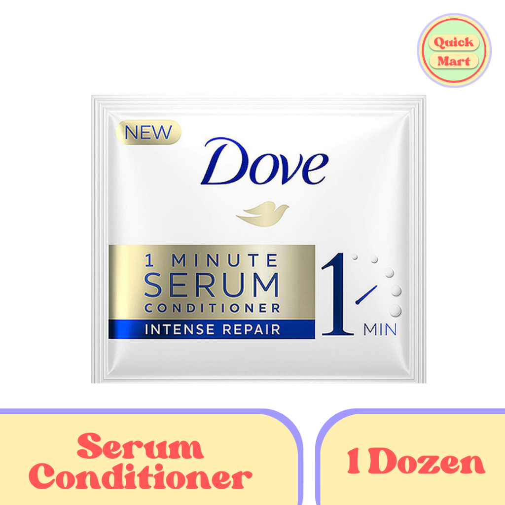Dove Keratin Repair Serum Hair Conditioner 10mL (11+1 Sachets) Lazada PH