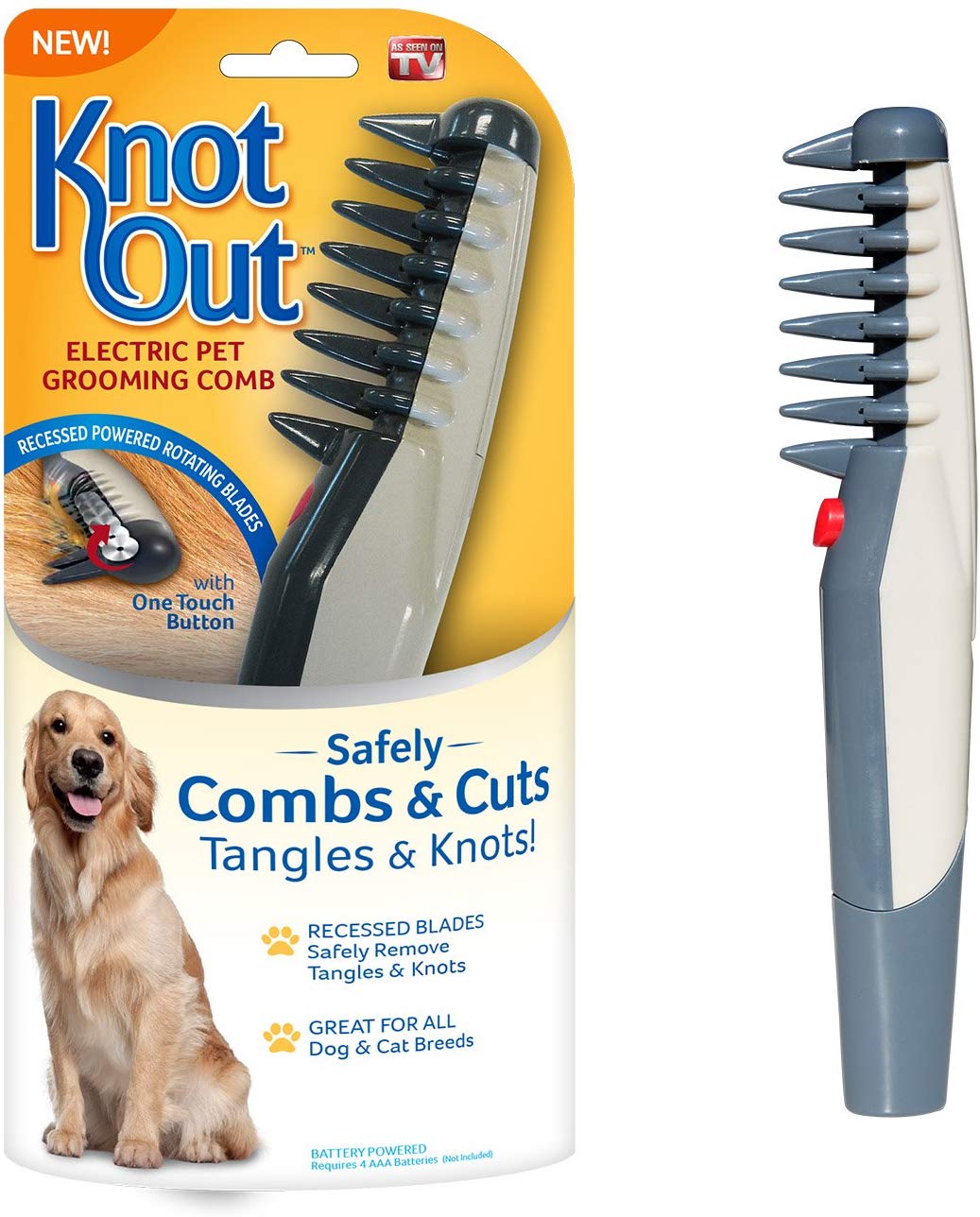 pet detangler comb