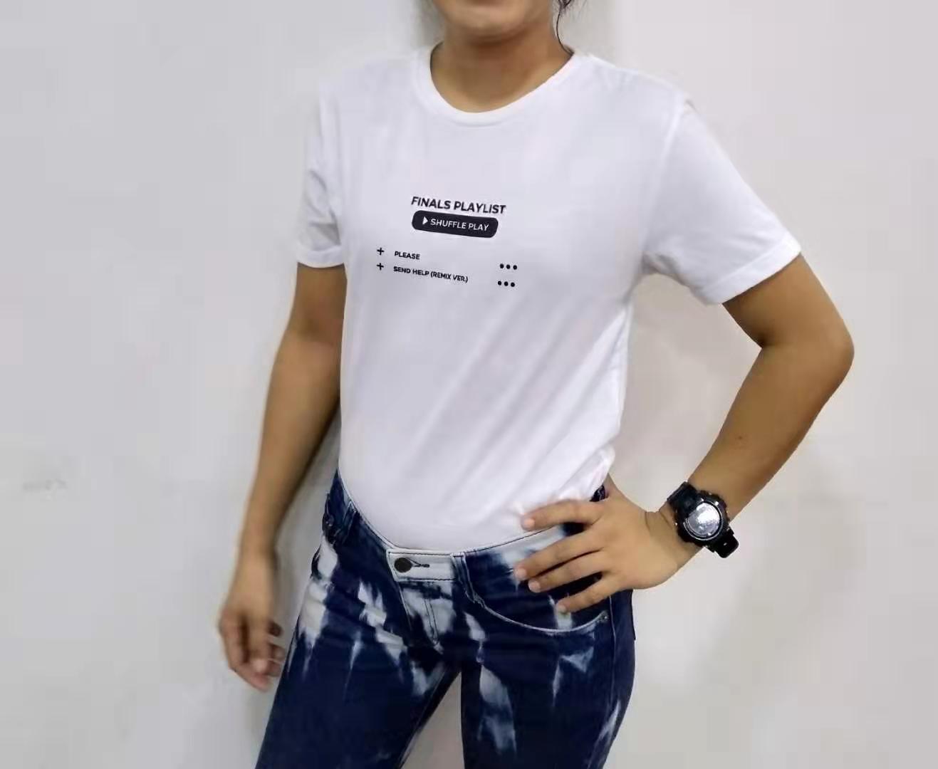 penshoppe t shirt plain white