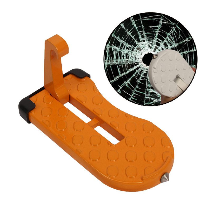 Folding Car Door Latch Hook Step Mini Foot Pedal Ladder For Car Roof