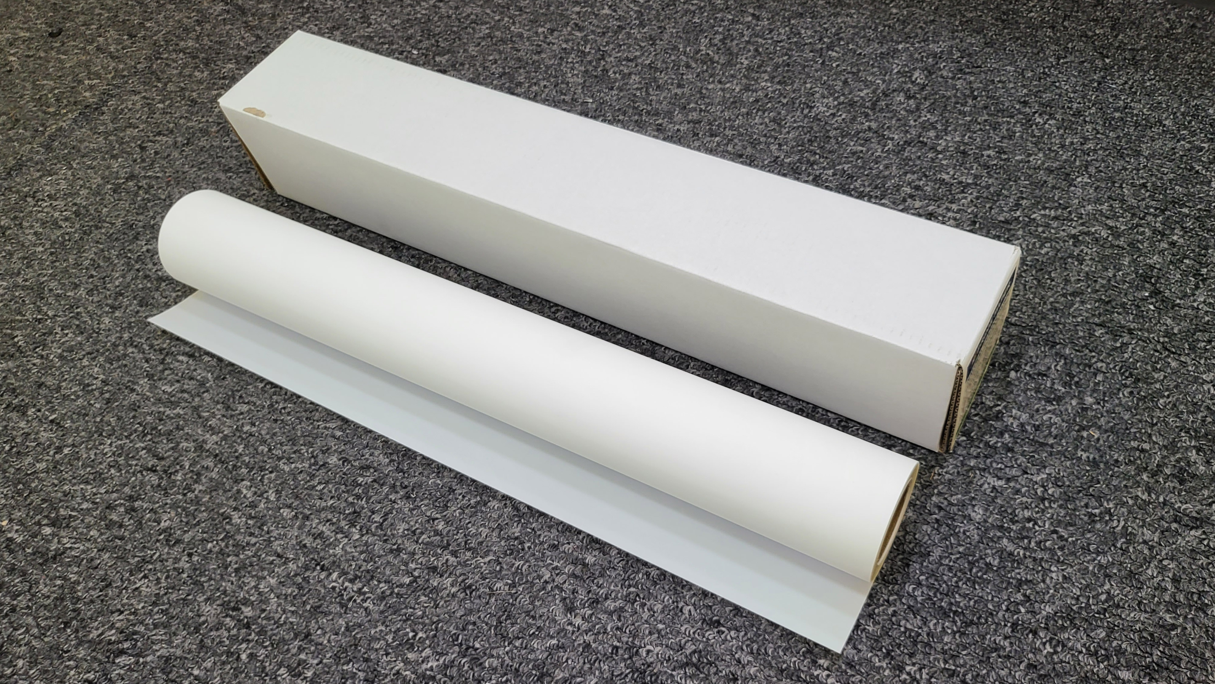 Mylar film paper SIZE • 24 inches x 20 meters 100microns (.004 mm) • BRAND:  NOVAJET • 2inches core