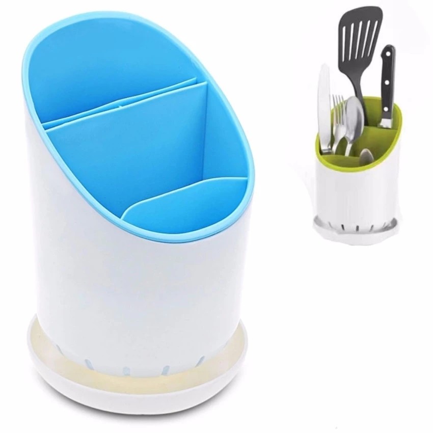 Kitchen Drainer Strainer, Dryer Storage Spoon Pork Cutlery Holder Sink Organizer (Blue) Lazada PH