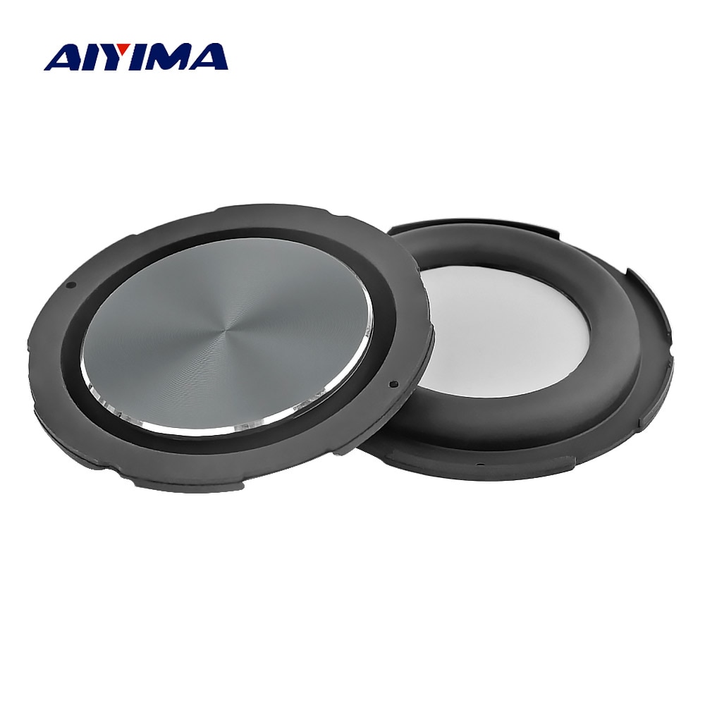 2Pcs NEW Audio Bass Diaphragm Passive Radiator Speaker Repair Parts 85x35mm 