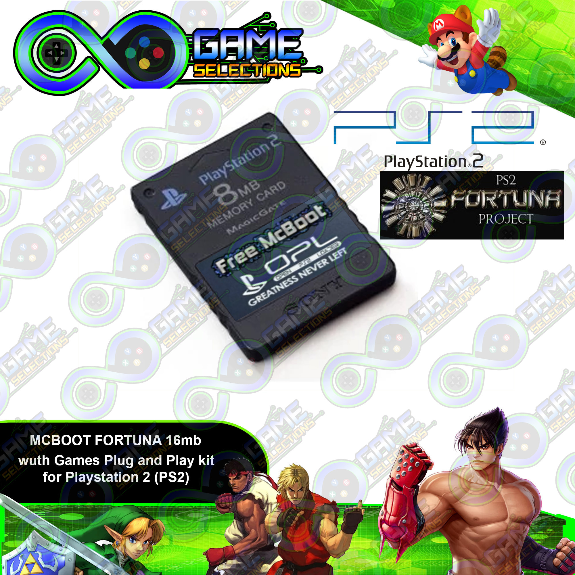 fmcb ps2 running physical games