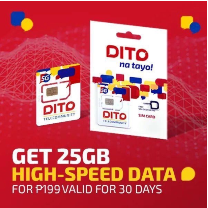 DITO Simcard with Php 99.00 (7GB HIGH SPEED DATA) | Lazada PH