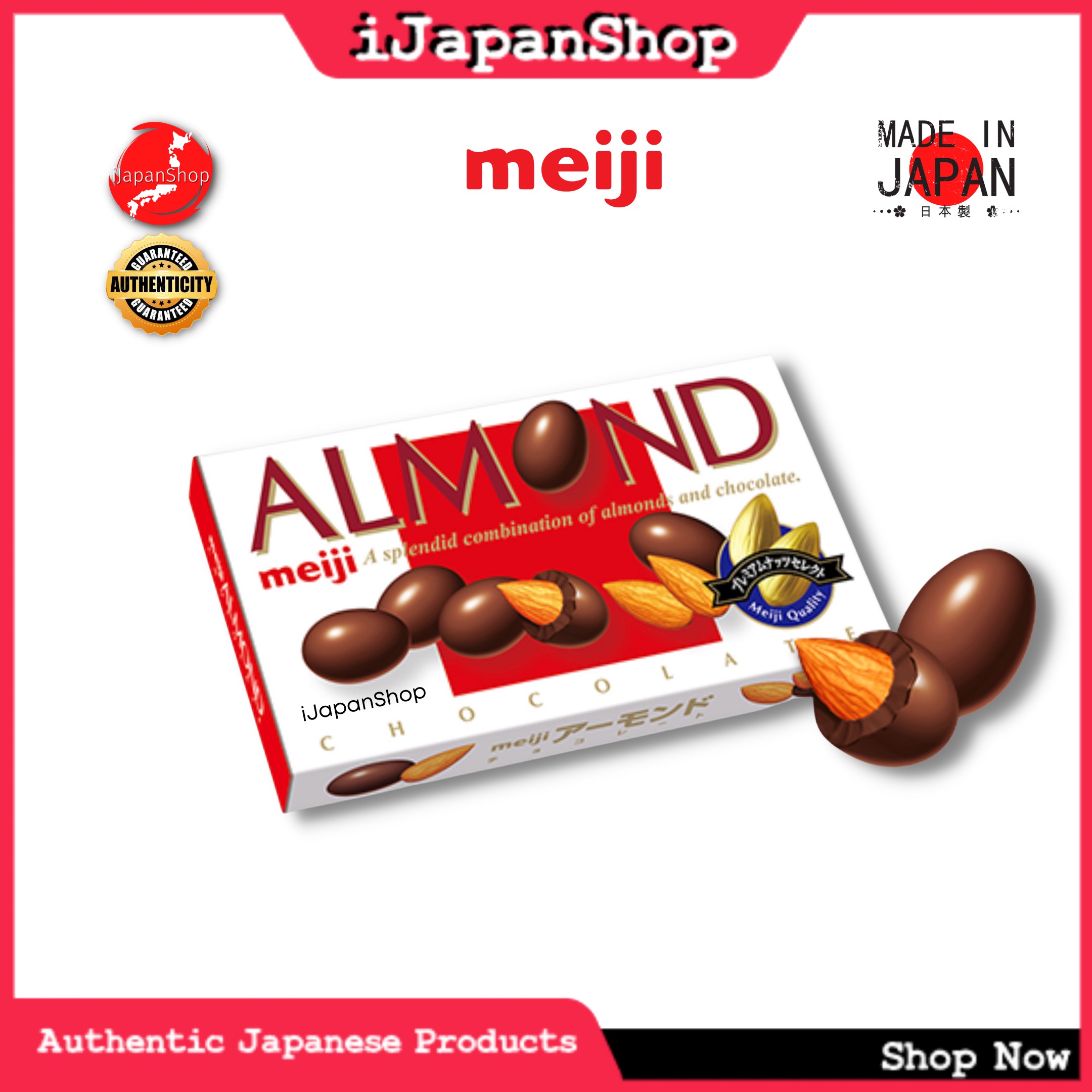 Meiji Macadamia 63g Almond Chocolate 88g Almond Matcha 79g Lazada PH