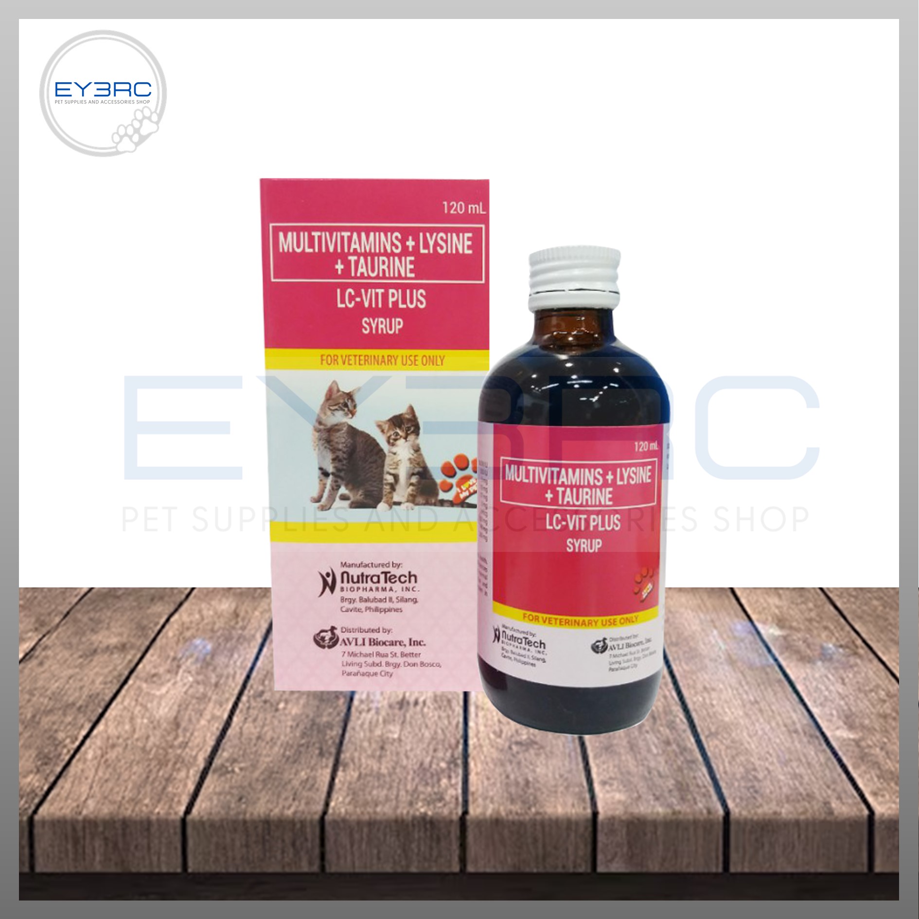 LC Vit Plus Multivitamins Cat and Kitten Syrup Lazada PH