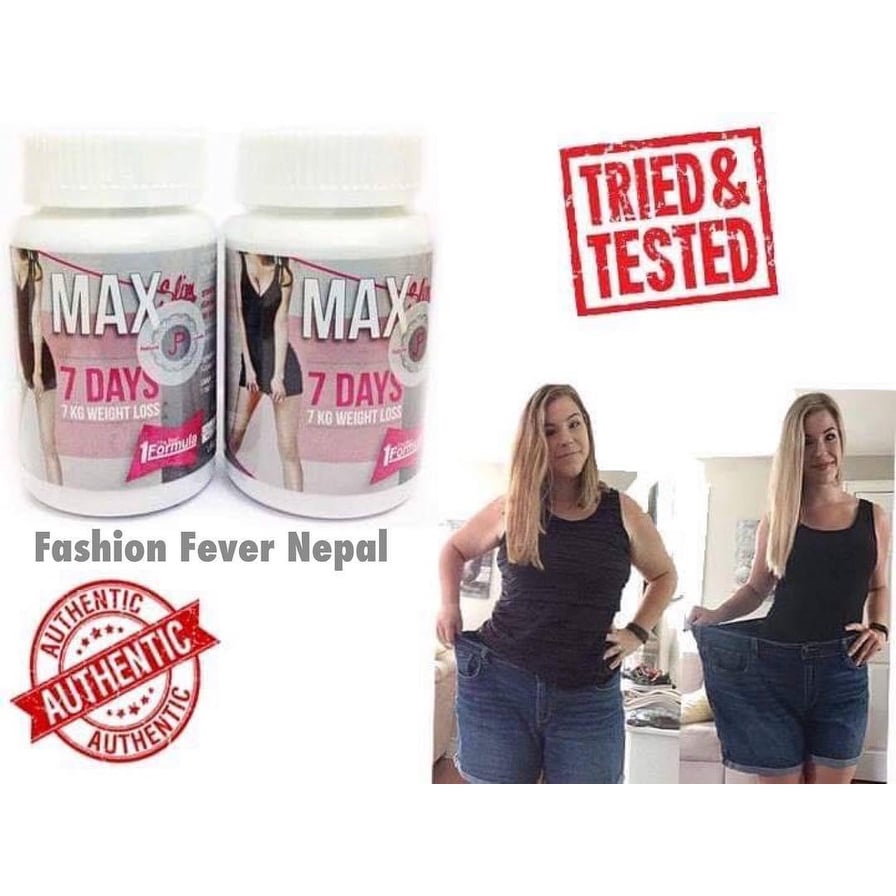 Food Supplement ♀♧Max Slim 7 Days Diet Slimming Capsule Thailand's