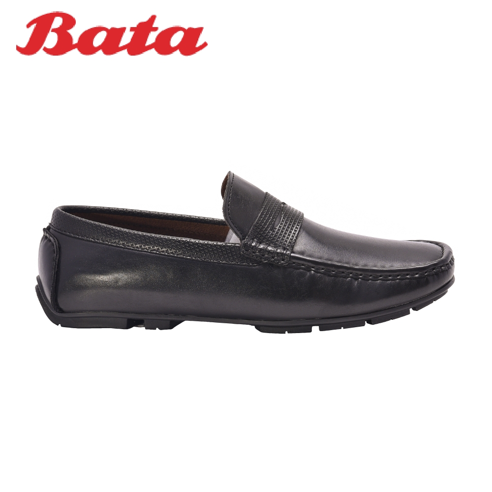 bata flexible leather shoes