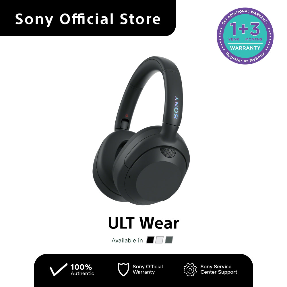 Sony Ult Wear WH-ULT900N WH ULT900N Wireless Noise Canceling Headset  Extra Bass