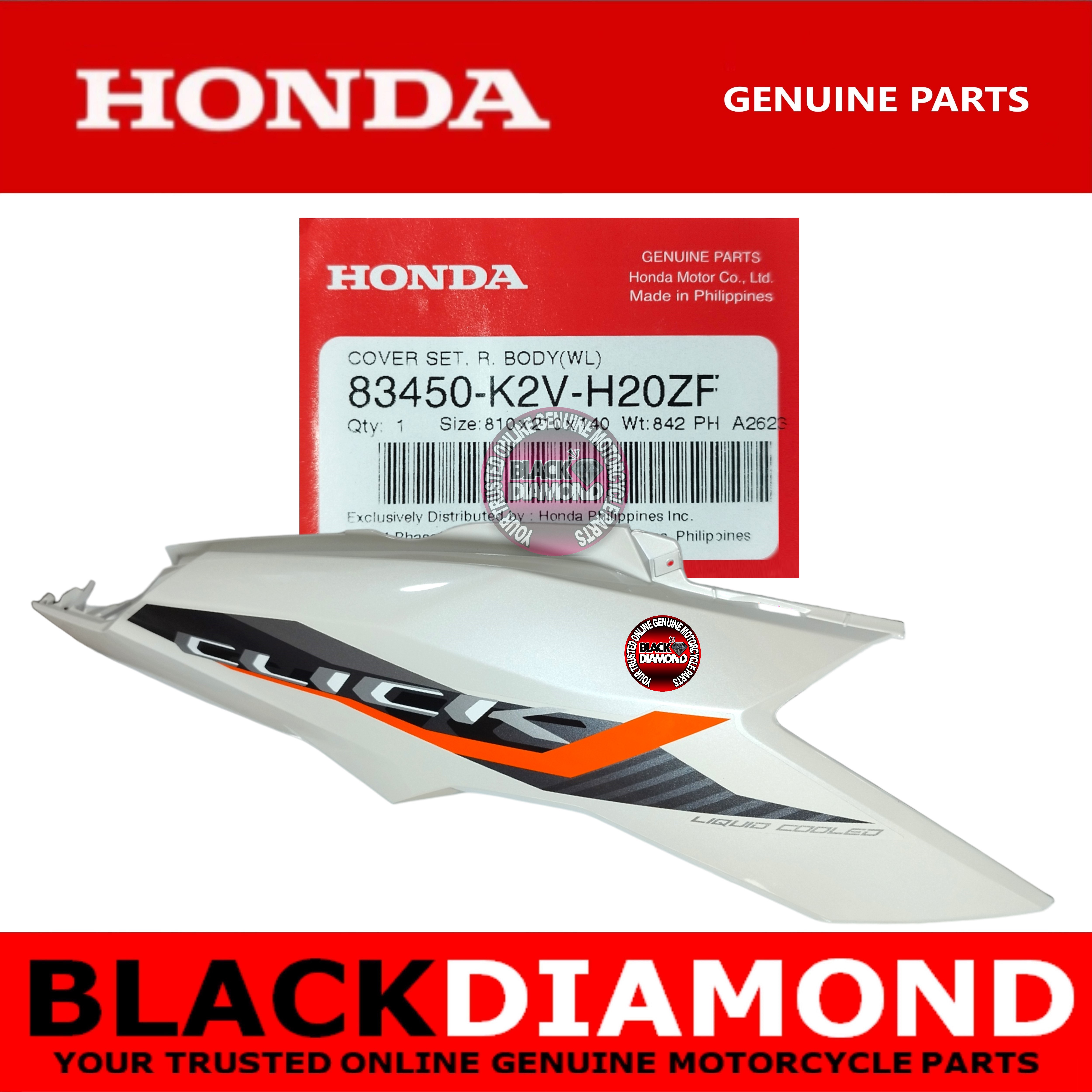 JOEY - ORIGINAL HONDA CLICK 125i VERSION 3 | BODY SIDE COVER