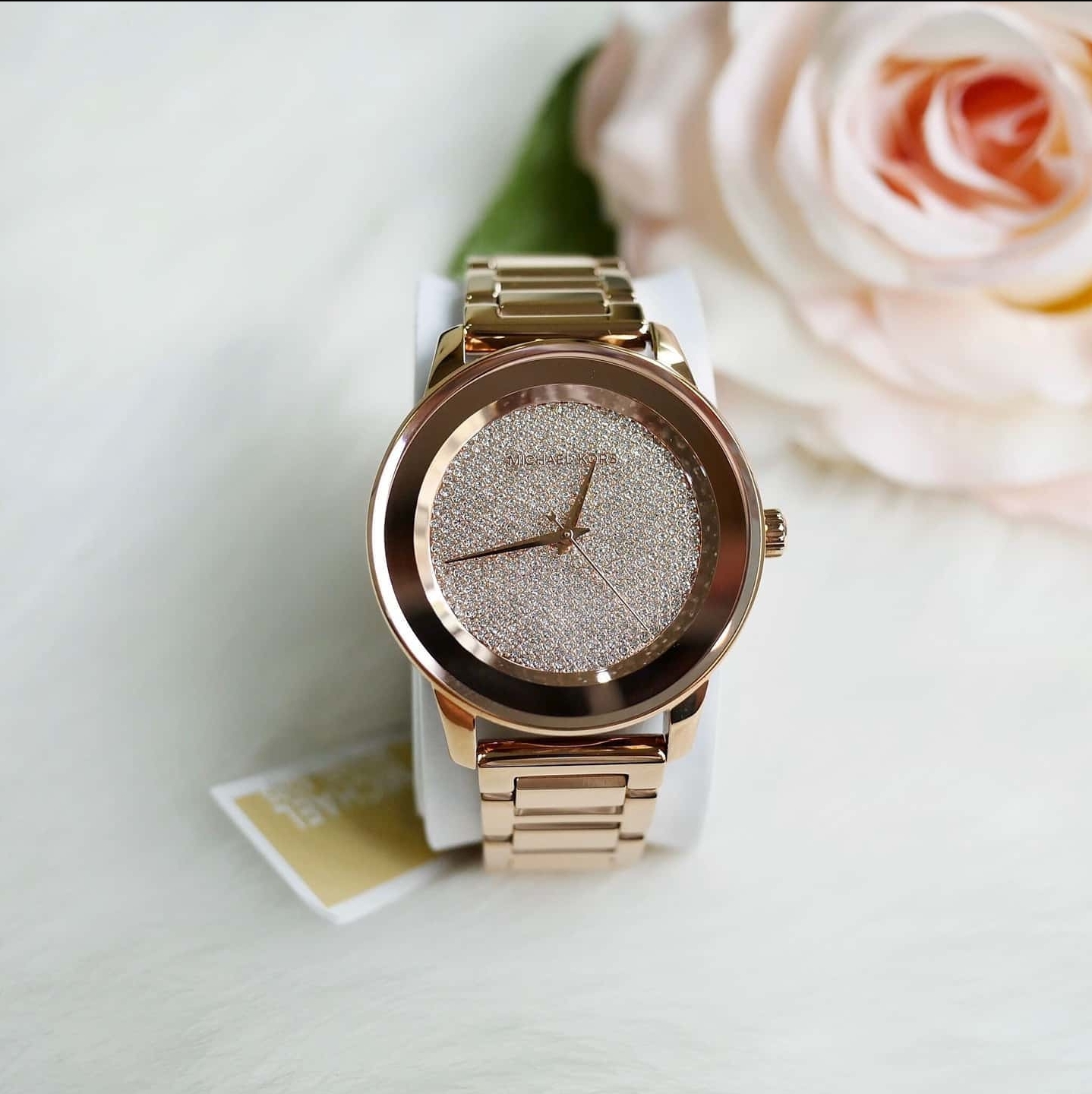 Michael Kors MK6210 Kinley Pave Rose 