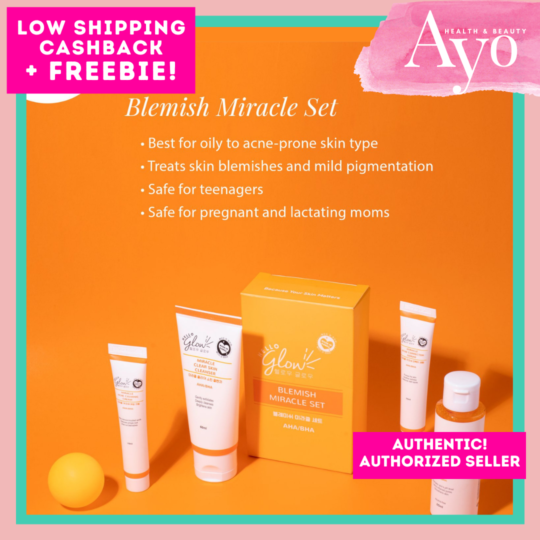 Hello Glow Blemish Miracle Set | Lazada PH