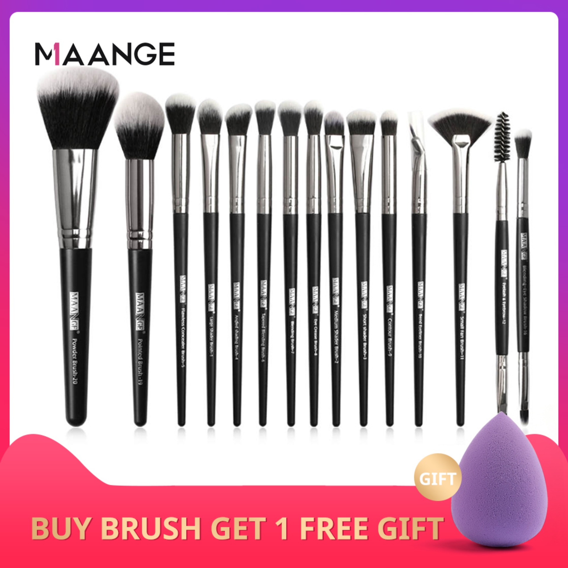 foundation brush set