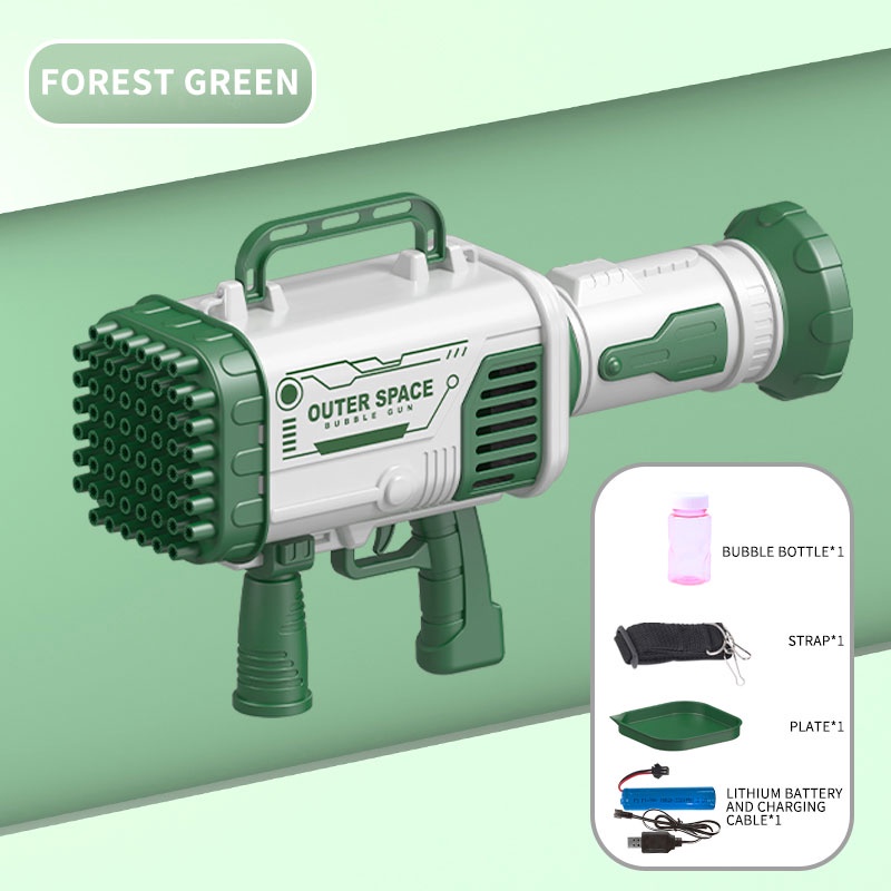 Gatling Bubble Gun Charging Electric Automatic Rocket Launcher Lazada PH