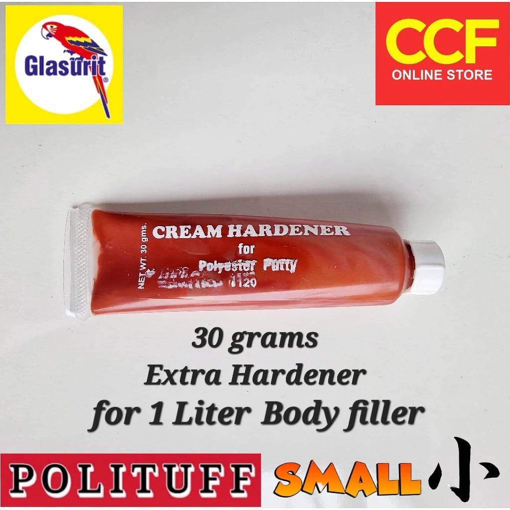Glasurit Polituff Body Filler Extra Hardener Paste Small 30 Grams