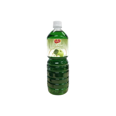 inJoy Green Apple Fruit Flavored Syrup 1L